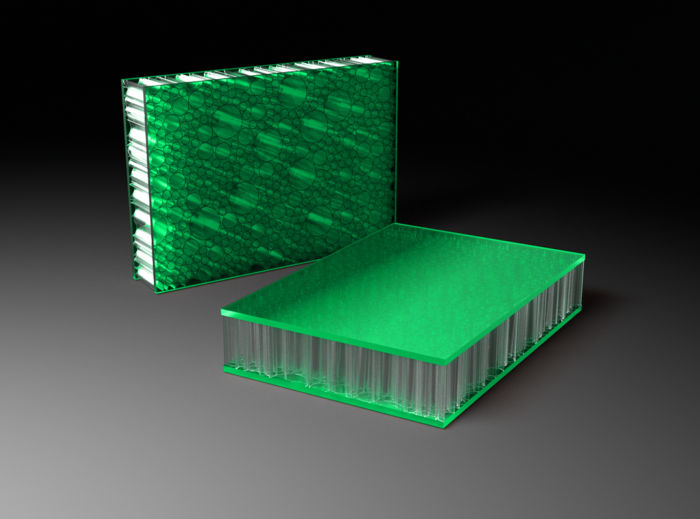 Moxie Surfaces - chaos AIR-board UV PC green