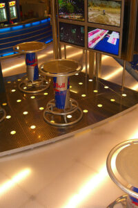 Moxie Surfaces - clear PEP Stage Floor Red Bull