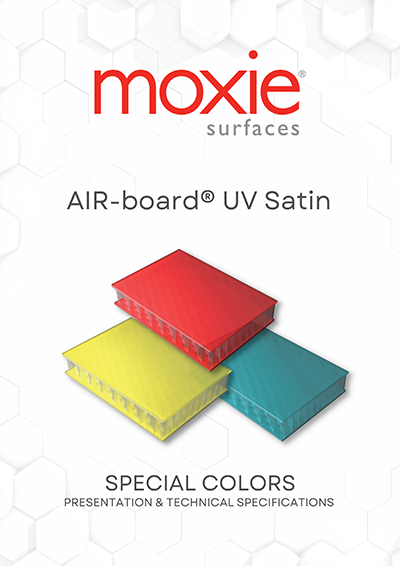 Moxie Surfaces - AIR board® UV PC Satin Special WEB retina
