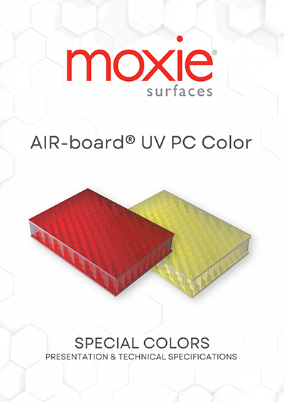 Moxie Surfaces - AIR board® UV PC color special WEB retina