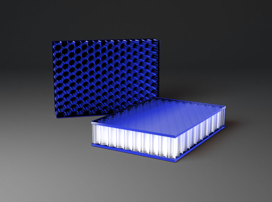 AIR-board UV PC blue