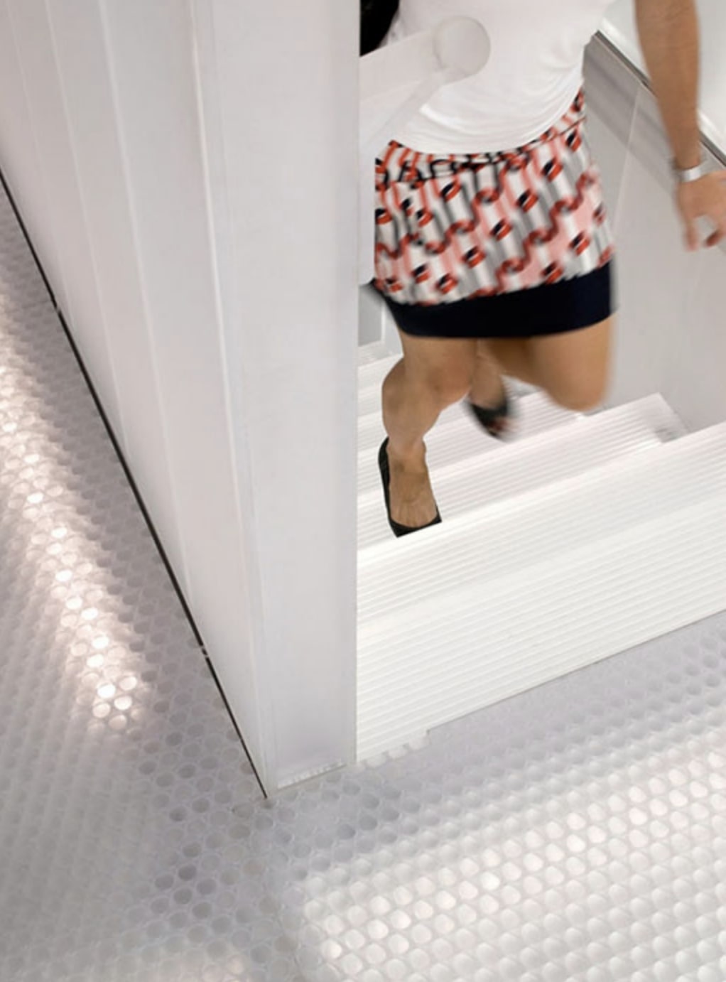 Moxie Surfaces - heavy-duty translucent flooring and stairs