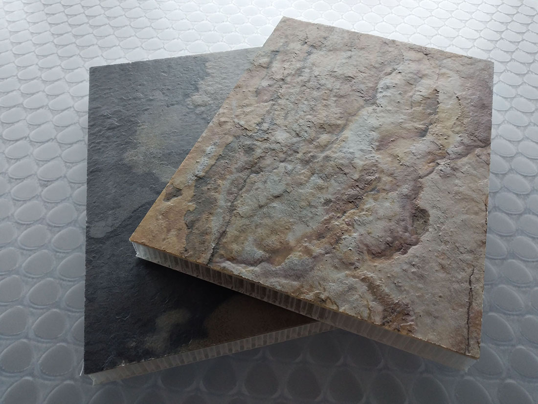 Moxie Surfaces - AIR-board stone light samples