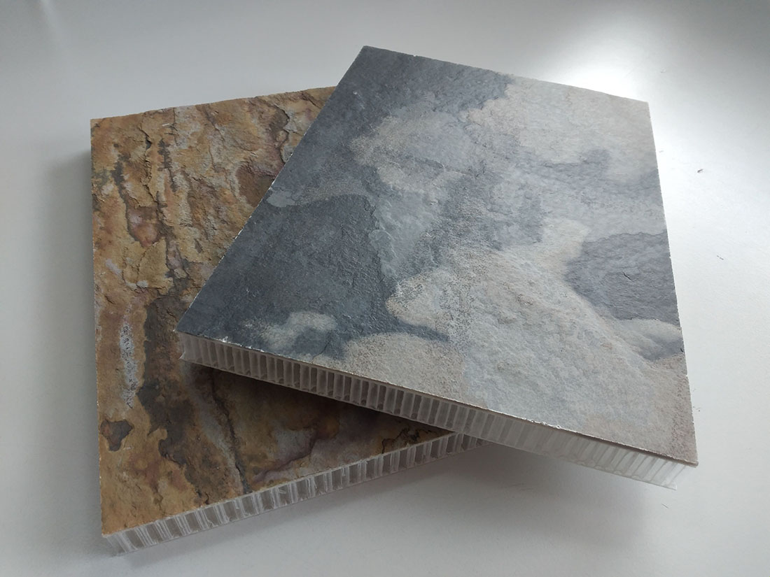 Moxie Surfaces - AIR-board stone light samples