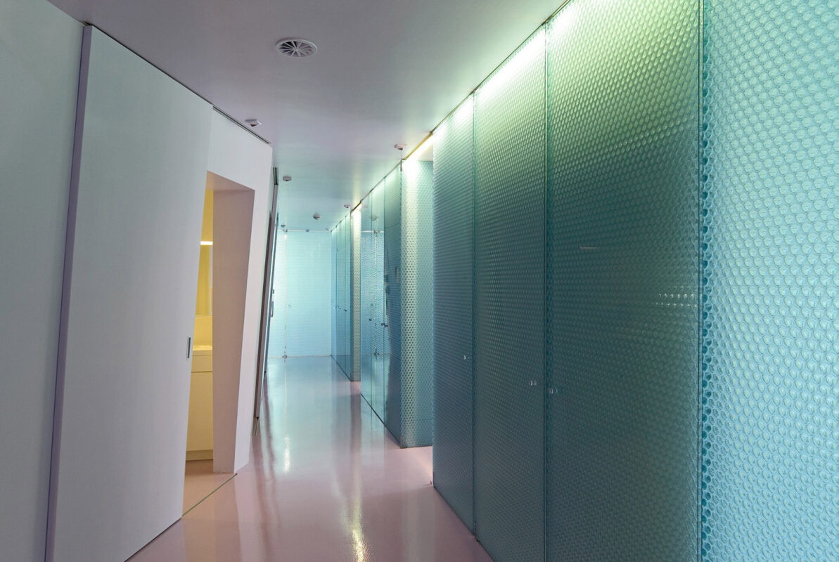 Moxie Surfaces - clear-PEP panels walls and doors