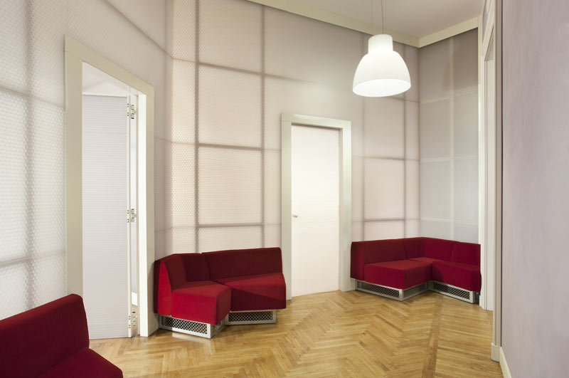 MoxieSurfaces - clear-PEP satin interior walls and partitions