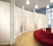 MoxieSurfaces - clear-PEP satinized translucent panels for interior walls and partitions