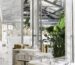 Polycarbonate door and wall panels for adaptable office spaces