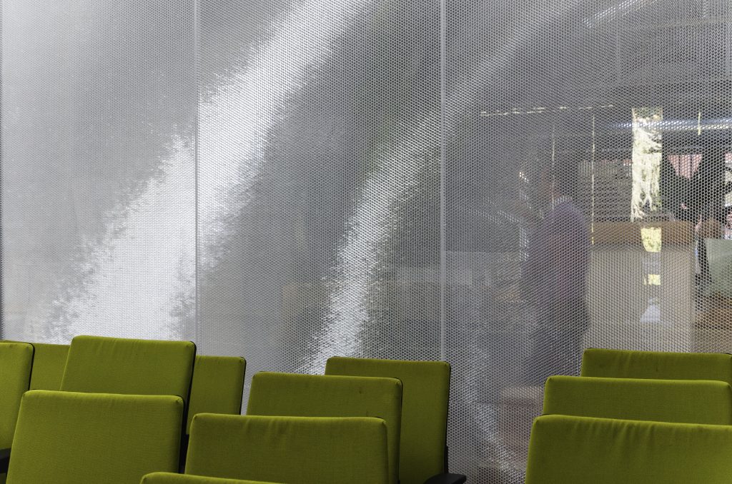 Polycarbonate door and wall panels for adaptable office spaces