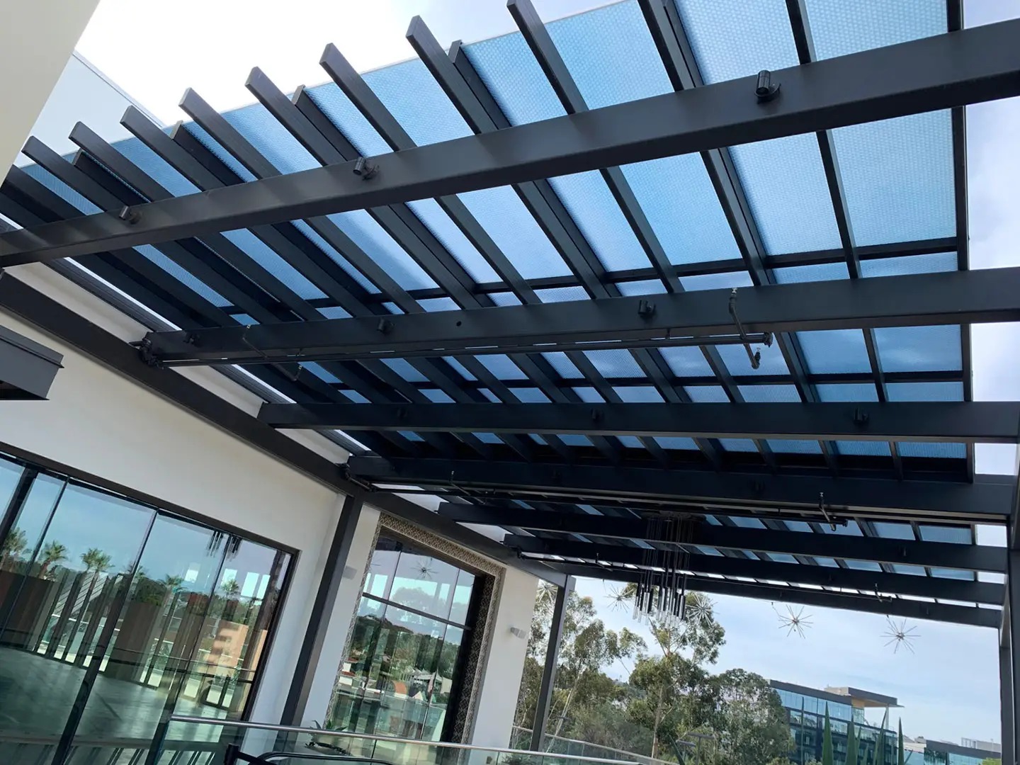 MoxieSurfaces - clear-PEP ECO translucent outdoor shade panels