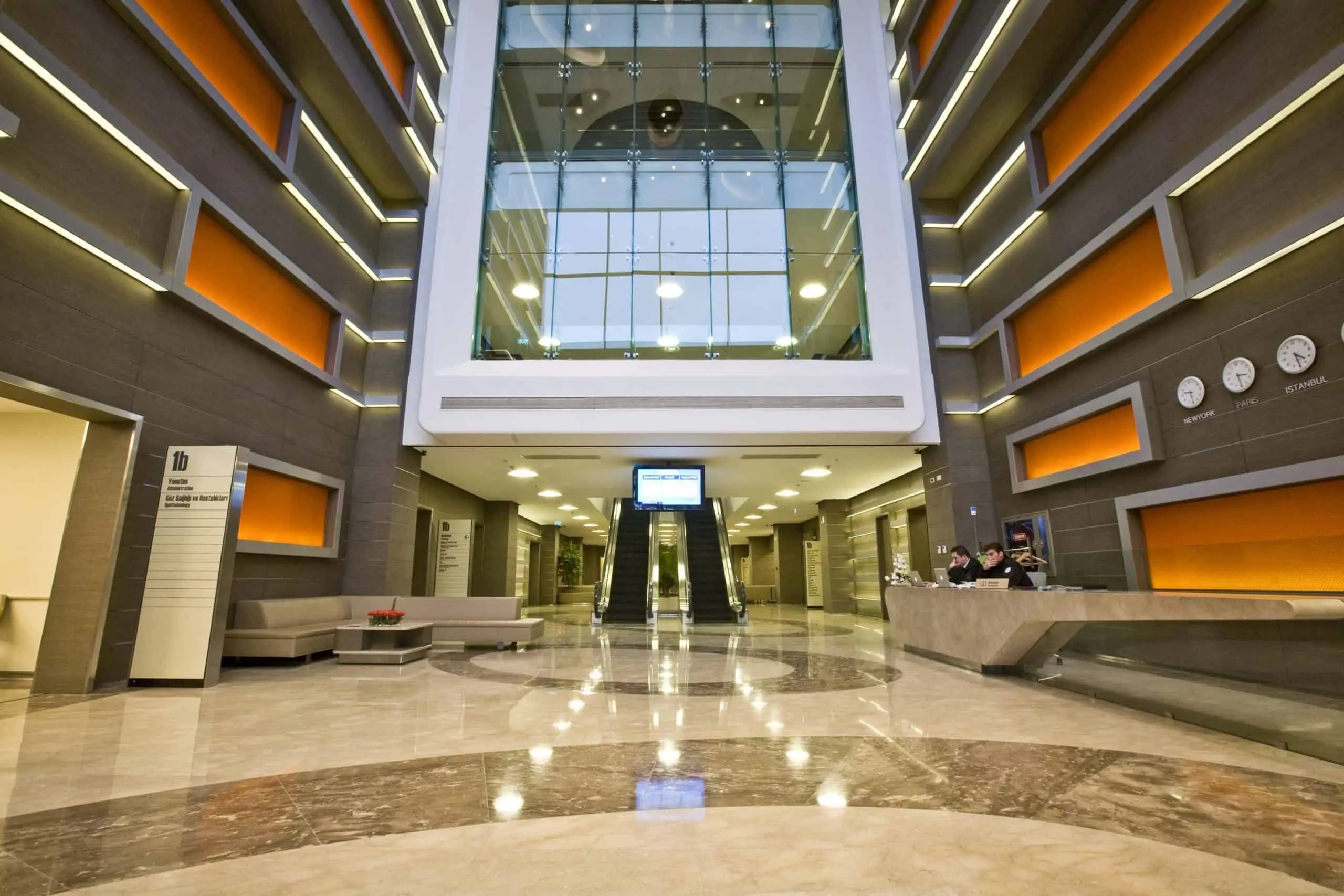 backlit wall panels for healthcare interiors