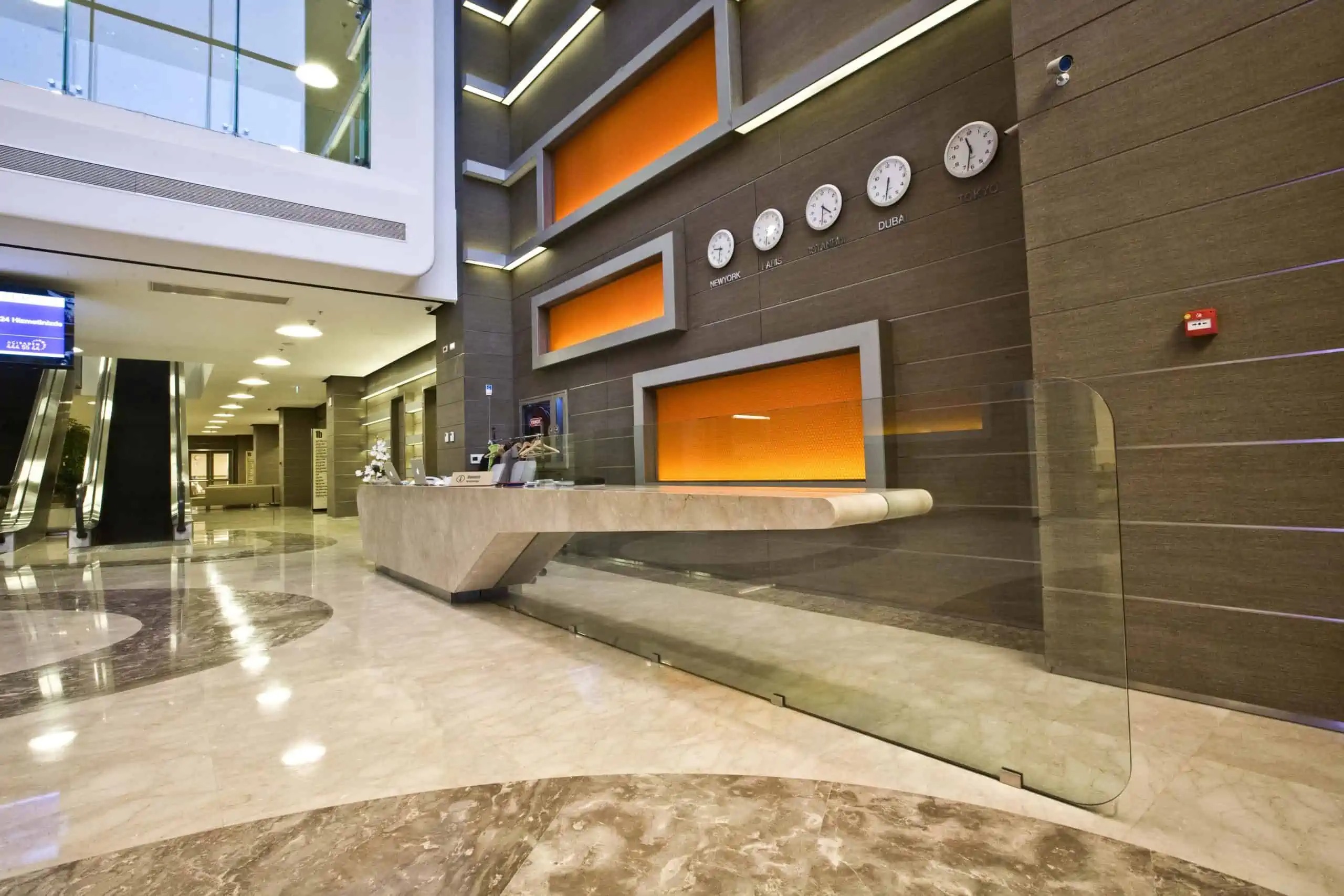 backlit wall panels for healthcare interiors