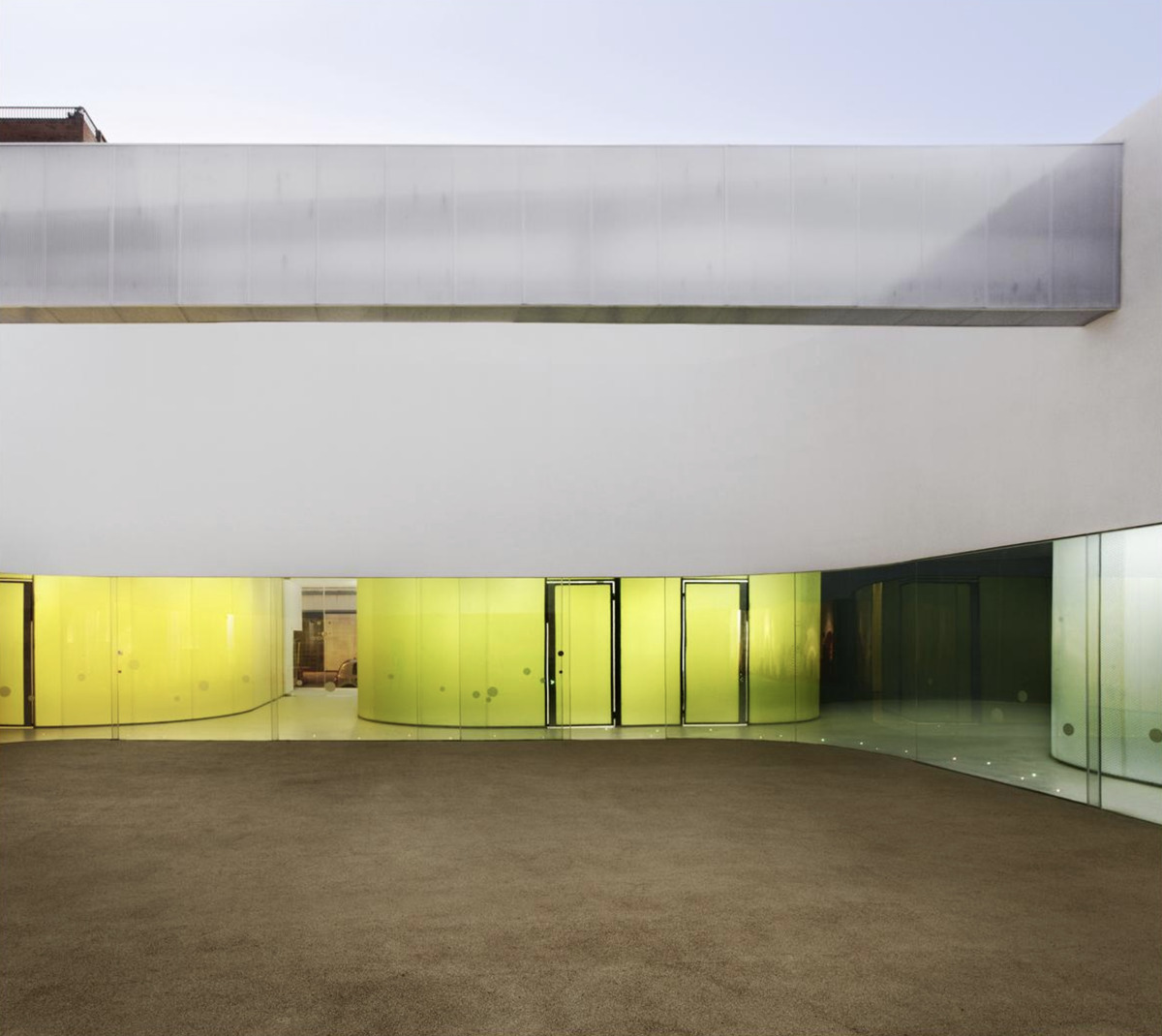 MoxieSurfaces - clear-PEP ECO for translucent interior wall panels