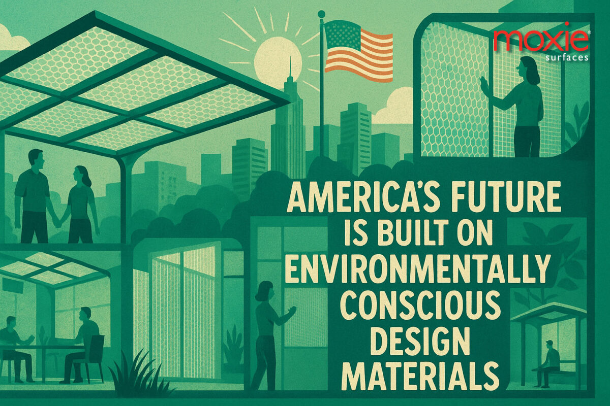 America’s future is built on environmentally conscious design materials