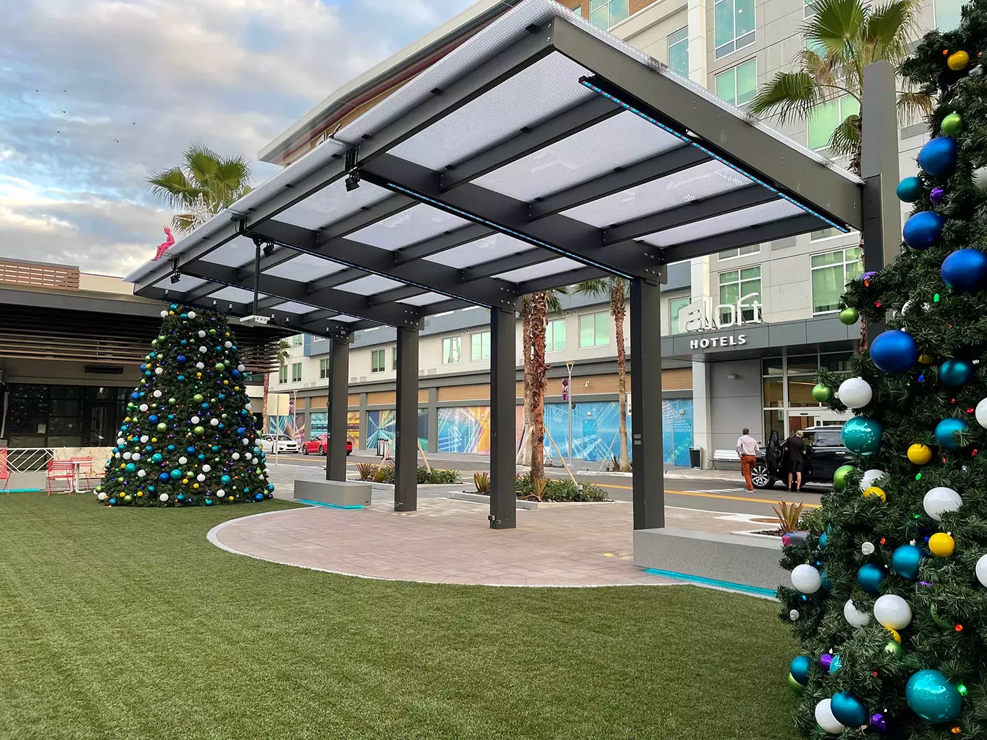 weather resistant canopy panels