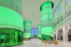 AIR-board Opal 30 columns at Baylor's Hurd Welcome Center AIR-board Opal 30 columns at Baylor's Hurd Welcome Center