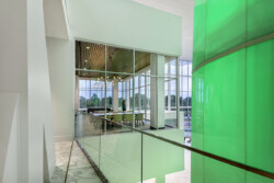 AIR-board Opal 30 columns at Baylor's Hurd Welcome Center AIR-board Opal 30 columns at Baylor's Hurd Welcome Center