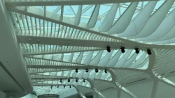 AIR-board acoustic ceiling baffles Silicon Central Mall Dubai AIR-board acoustic ceiling baffles Silicon Central Mall Dubai