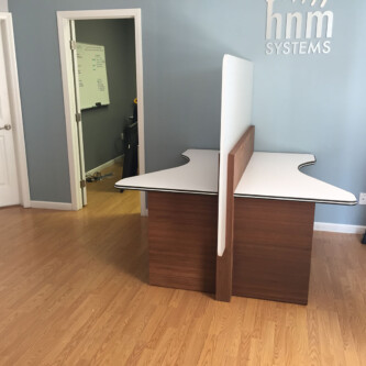 AIR-board acoustic desk separator AIR-board acoustic desk separator