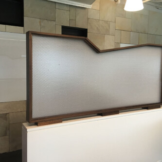 AIR-board acoustic for restaurant separators AIR-board acoustic for restaurant separators