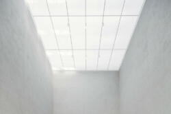 Lausanne Museum skylight: AIR-board panels enhance acoustics and light Lausanne Museum skylight: AIR-board panels enhance acoustics and light