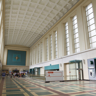 Acoustic AIR-board Panels: Quieting and Opening Train Stations Acoustic AIR-board Panels: Quieting and Opening Train Stations