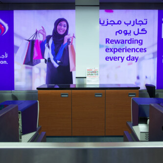 backlit clear-PEP panels as advertising space backlit clear-PEP panels as advertising space