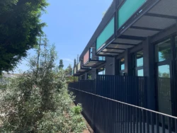 clear-PEP satin balcony cladding Moxie Surfaces - clear-PEP Satin for balcony