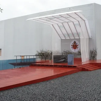 clear-PEP UV PC canopy for papal visit clear-PEP UV PC canopy for papal visit