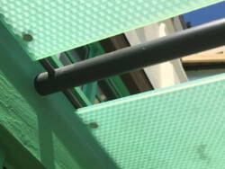 Green clear-PEP satin translucent honeycomb panels: Weatherproof Sunshades for Restaurants Green clear-PEP satin translucent honeycomb panels: Weatherproof Sunshades for Restaurants