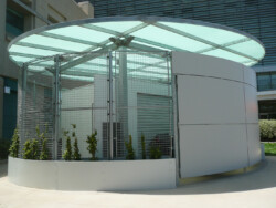 UCSD Cafe's Cool Comfort: clear-PEP UV PC Sunshades UCSD Cafe's Cool Comfort: clear-PEP UV PC Sunshades