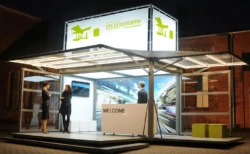 Durable clear-PEP satin translucent honeycomb panels: Perfect for Indoor and Outdoor Trade Show Use Durable clear-PEP satin translucent honeycomb panels: Perfect for Indoor and Outdoor Trade Show Use