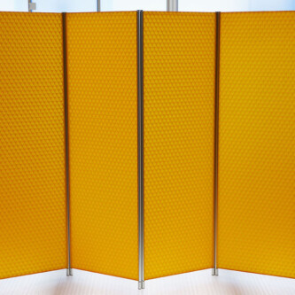 clear-PEP UV Satin mobile privacy wall clear-PEP UV Satin mobile privacy wall