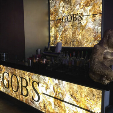 AIR-board stone light redefines club bar sophistication AIR-board stone light redefines club bar sophistication