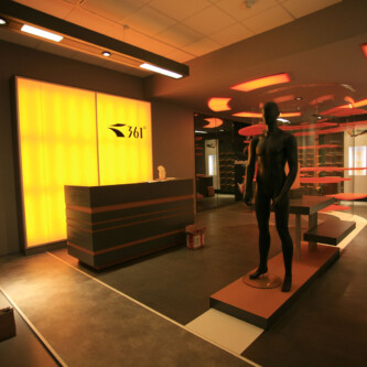 clear-PEP UV PC satin orange shop display clear-PEP UV PC satin orange shop display