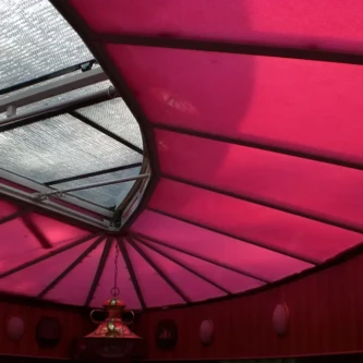 clear-PEP satin restaurant ceiling: versatile & durable ambiance clear-PEP satin restaurant ceiling: versatile & durable ambiance