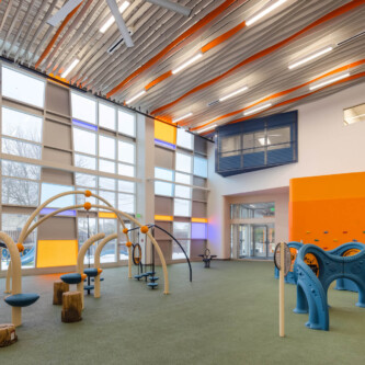 Colored windows solutions using clear-PEP ECO panels MoxieSurfaces - clear-PEP ECO PC clear and ECO color at WECLC