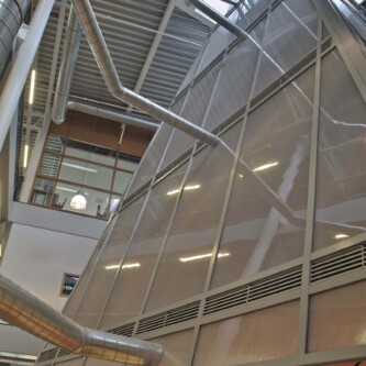 clear-PEP ECO panels: skylight architecture with modern design and durability MoxieSurfaces - clear-PEP UV PC satin clear - skylight architecture