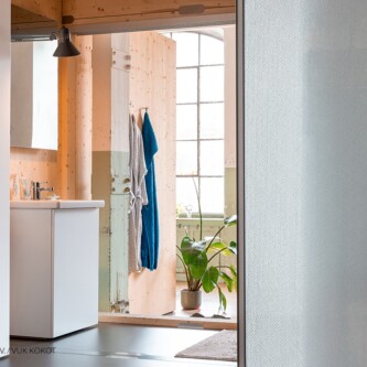 Architectural translucent acoustic panels for indoor modular designs MoxieSurfaces - architectural translucent acoustic panels - AIR-board acoustic quiet - ADAPTER project