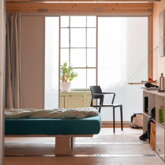 Architectural translucent acoustic panels for indoor modular designs MoxieSurfaces - architectural translucent acoustic panels - AIR-board acoustic quiet - ADAPTER project