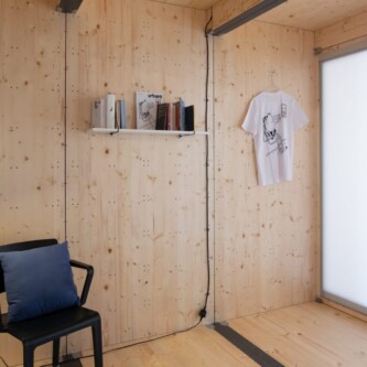 Architectural translucent acoustic panels for indoor modular designs MoxieSurfaces - architectural translucent acoustic panels - AIR-board acoustic quiet - ADAPTER project