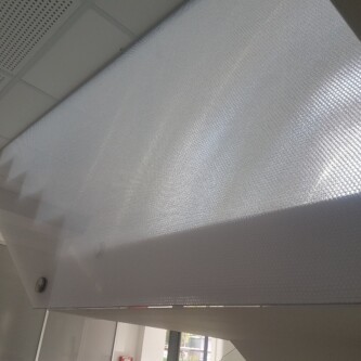 Translucent acoustic panels for offices: stylish and functional solutions MoxieSurfaces - AIR-board translucent acoustic panels for offices