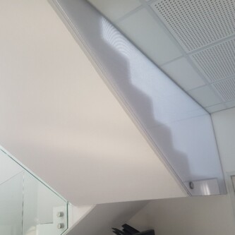 Translucent acoustic panels for offices: stylish and functional solutions MoxieSurfaces - AIR-board translucent acoustic panels for offices