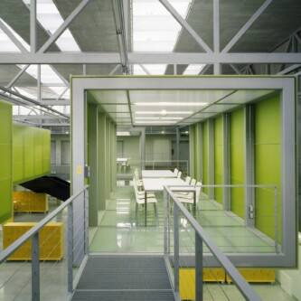 Satin-finished translucent panels for architectural atriums MoxieSurfaces - clear-PEP ECO satin-finished translucent panels