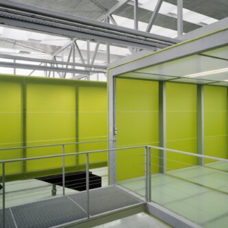 Satin-finished translucent panels for architectural atriums MoxieSurfaces - clear-PEP ECO satin-finished translucent panels
