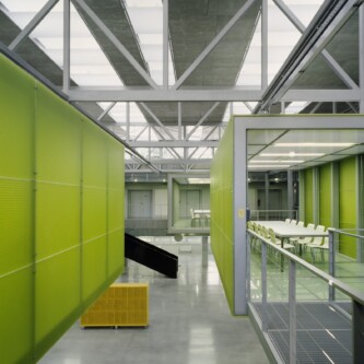 Satin-finished translucent panels for architectural atriums MoxieSurfaces - clear-PEP ECO satin-finished translucent panels
